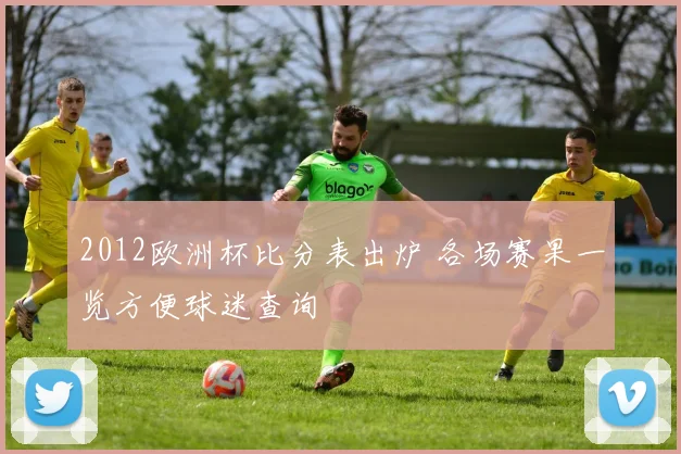 2012欧洲杯比分表出炉 各场赛果一览方便球迷查询